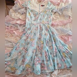 Hell Bunny Retro Pinup Mermaid Dress Fit & Flare